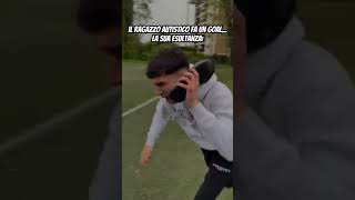 pov il ragazzo autistico fa goal😂 football trending perte chelsea outerbanks music [upl. by Aihtnic]