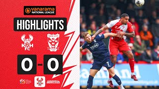 📺 HIGHLIGHTS  9 Mar 24  Harriers 00 York City [upl. by Adnama]