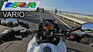 MRA Vario screen review for my 2024 Honda XL750 Transalp [upl. by Royo]