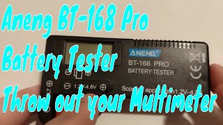 Aneng BT168 Pro Review The easy way to test batteries [upl. by Nahej]