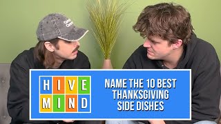 Guessing The 10 Best Thanksgiving Side Dishes [upl. by Pagas]