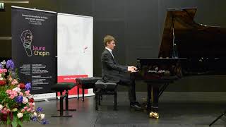 Kevin Jansson I Prémier Prix I Concours I Jeune Chopin I épreuves I Martigny I Institut [upl. by Aleinad]