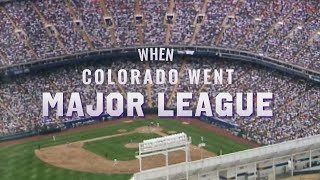 When Colorado Went Major League [upl. by Mazlack808]