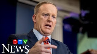 Does Sean Spicer think US President Donald Trump can win a second term [upl. by Viens712]