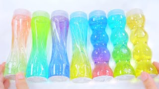 【ASMR】DAISO GRADATION SLIME ダイソーの新商品スライムが綺麗すぎて存在がルーヴル美術館 [upl. by Eentruoc300]