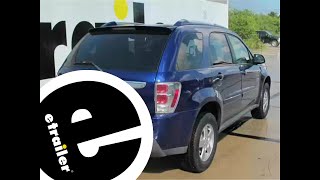 etrailer  Mount DrawTite Trailer Hitch Receiver on a 2006 Chevrolet Equinox [upl. by Higgs]