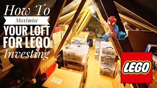 How to Maximise your Loft space for legoinvesting diy diyproject storageideas [upl. by Yllim443]