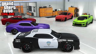 GTA Online  Garage Tour 2024 [upl. by Freida]