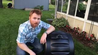 Envirocycle Composter Unboxing [upl. by Yehtomit]