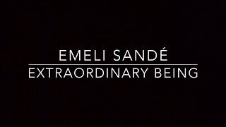 Extraordinary Being Piano Karaoke Instrumental Emeli Sandé [upl. by Ahkeber495]