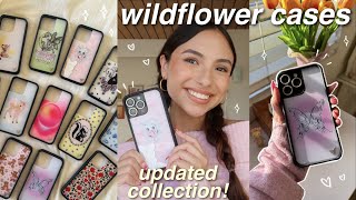 UPDATED WILDFLOWER CASES COLLECTION 2023 ⭐️ iPhone 11 12 14 and 15 Pro Max cases [upl. by Adrell648]