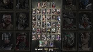 MORTAL KOMBAT 11 ULTIMATE unlocking every character [upl. by Shanks]