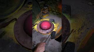 Annealing copper pot DIY coppersmith handmade art [upl. by Kristien]