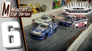 NASCAR StopMotion Miscraft Cup Series  S6 R7  Darlington [upl. by Brinson]