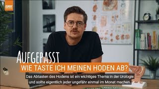 Wie taste ich meinen Hoden ab  Fit im Schritt mit Volker Wittkamp  DAKGesundheit [upl. by Firooc736]