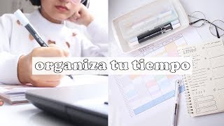 ORGANIZA Y GESTIONA TU TIEMPO CON HORARIOS  metodos tips y plantillas  sofiapricot [upl. by Itnuahsa]