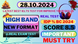 Achieve Band 9 ELTS Listening Practice Test for 2024 with Answers Actual IDP amp BC Test 28102024 [upl. by Schnapp]