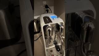 Nespresso Creatista plus issue milk not hot enough resolved kinda [upl. by Myke]