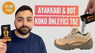 Ayakkabı Bot Koku Giderici Toz Nasıl Kullanılır İşe Yarıyor mu  KORDAK Performance  Asker Kolisi [upl. by Aekan17]