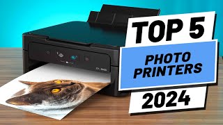 Top 5 BEST Photo Printers in 2024 [upl. by Akimed]