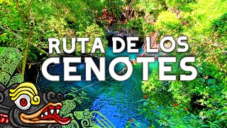 Así es la RUTA de los CENOTES 🏝 CANCÚN  MÉXICO [upl. by Sivi658]