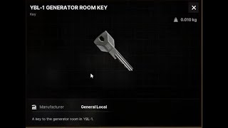 YBL Generator Room Key  Key Guide  Gray Zone Warfare [upl. by Newlin]