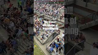 Woodchopping The Arena Wimbledon of Woodchopping Royal Sydney Easter Show woodchopping [upl. by Philbert]