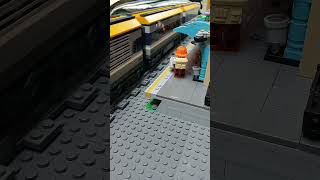 treno lego in partenzashorts afol [upl. by Yllus901]