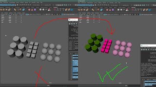 Assign Random Colors to Objects in Maya Using Python [upl. by Arther165]