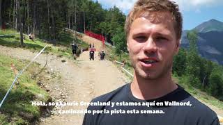 Track DH  Vallnord World Cup 2018 [upl. by Feenah]