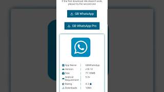 How to Download GB WhatsApp Latest Version 2024  GB WhatsApp  GB WhatsApp kaise Download kari [upl. by Rodman226]