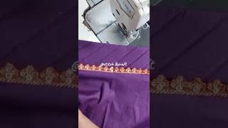 Poncha design 🔥 shorts ytshort trending stitching youtubechannel [upl. by Cleaves]