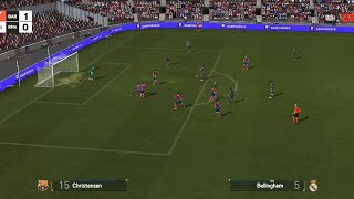 FIFA 16 mod 24 mobile Barcelona vs real Madrid gameplay [upl. by Sulokcin]