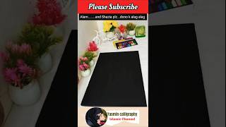 Beautiful Shazia Name Calligraphy A StepbyStep Guide shorts youtubeshorts [upl. by Euqinot]