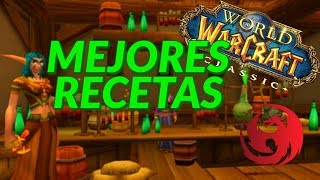 Mejores Recetas de WoW Classic Que PUEDES COMPRAR YA MISMO 💸 [upl. by Idolla728]