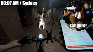 Fazendo Delivery De Madrugada Em Sydney [upl. by Asserak]