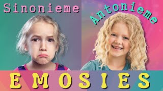 Wat is SINONIEME en ANTONIEME in Afrikaans EMOSIES vir kinders [upl. by Yelac]