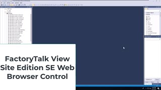 FactoryTalk View Site Edition SE Web Browser Control [upl. by Damha]