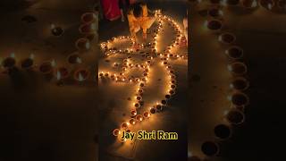 Ayodhya Dipawali utsav🪔🪔 rammandir ayodhya diwali viralshorts [upl. by Golda103]