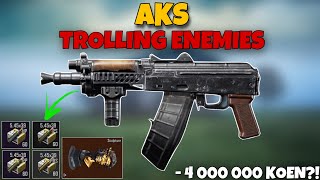 AKS DRUM MAG TROLLING ENEMIES IN ARENA BREAKOUT [upl. by Phail]