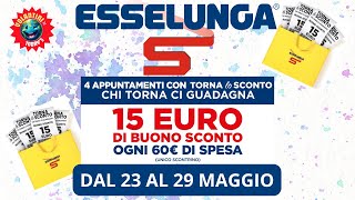 Volantino ESSELUNGA dal 23 Maggio al 29 Maggio 2024🔥 SUPER ANTEPRIMA 🔥🟢⚪️🔴 BUONO SCONTO 15 € [upl. by Tobey]