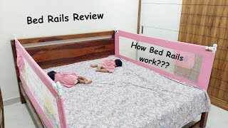 Bed Rail Guard for Baby  Bed Rail Installation  Kids Bed Rail  Bed Rail Review  Baby Bed Rail [upl. by Anthe743]