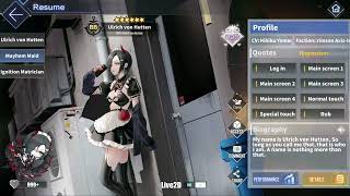 Azur Lane Ulrich von Hutten L2D Skin Mayhem Maid Black Friday Akashis Fire Sale 2023 [upl. by Welton]