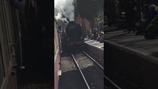 Severn Valley Railway 34053 Sir Keith Park at Hampton Loade severnvalleyrailway steamlocomotive [upl. by Llenehc]