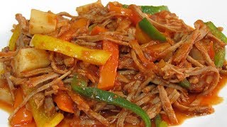 Ropa vieja Receta Facil e increiblemente ¡Deliciosa [upl. by Yeknarf]