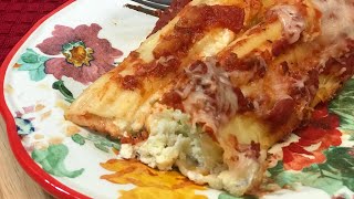 Classic Manicotti Easy Family Favorite [upl. by Arerrac]