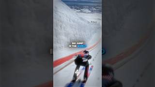 Worlds Longest Ski Jump… 🥶😱 [upl. by Healion]