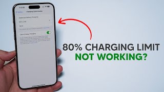 80 Charging Limit Not Working [upl. by Anirual]