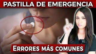 Pastilla de EMERGENCIA l Errores MÁS COMUNES al utilizarla 👩🏻‍⚕️ drapauzuniga [upl. by Yellhsa25]