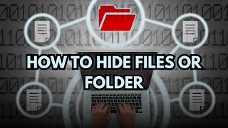 How to Hide Files and Folders in Windows  How to Windows [upl. by Adnerol]